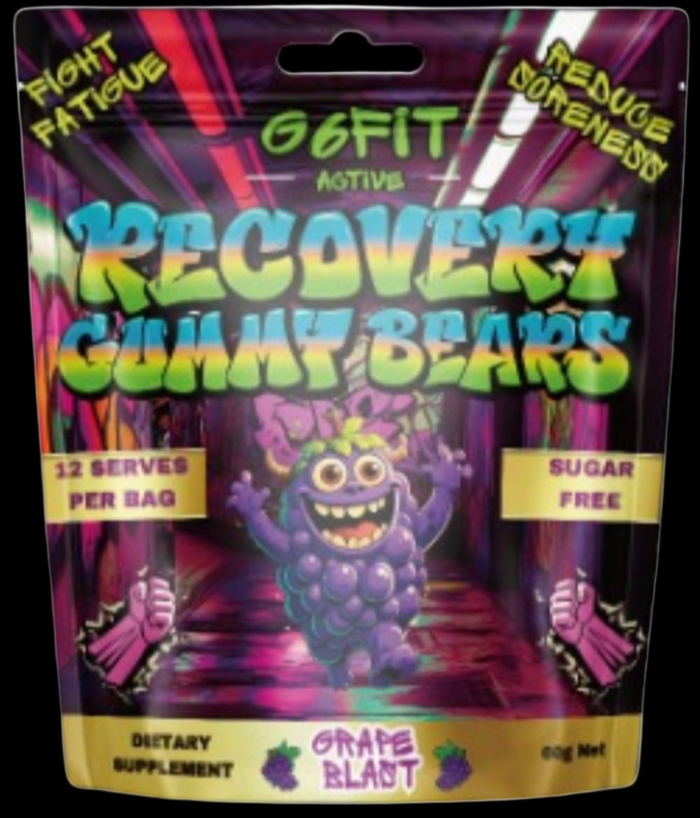 Post Workout Recovery Gummy Bears - Grape