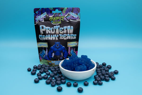 Protein Gummy Bears Blueberry Smash 100g