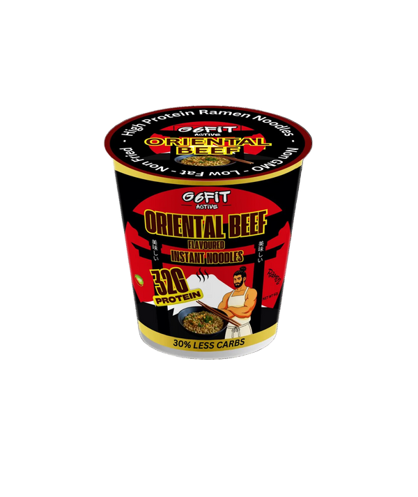 High protein Ramen Noodles - Oriental Beef 12 Pack