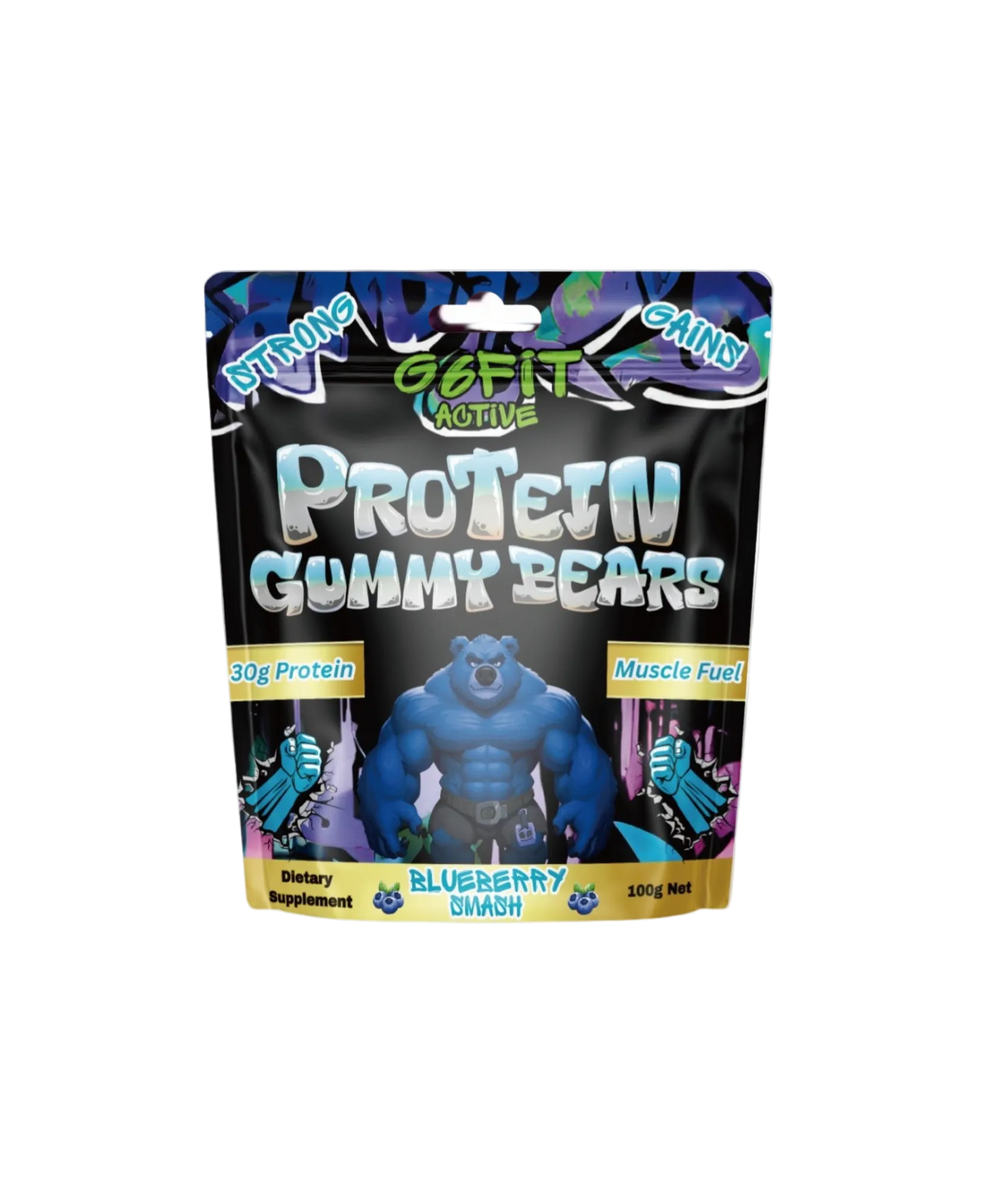 Protein Gummy Bears Blueberry Smash 100g