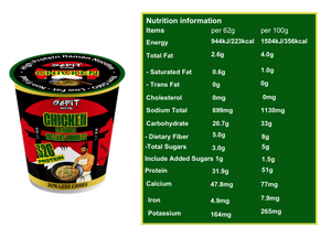 High Protein Ramen Noodles - Chicken 12 Pack