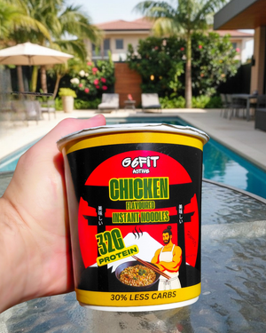 High Protein Ramen Noodles - Chicken 62g x 6