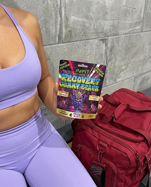 Recovery Post Workout Gummy Bears Grape Blast, 60g ( Sugar Free )